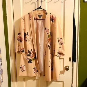 Floral blazer